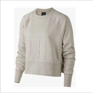 Nike Women's Pro Versa Cropped Sweatshirt - Medium